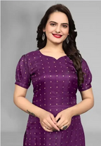 Kurtha with Taffeta Silk fabric