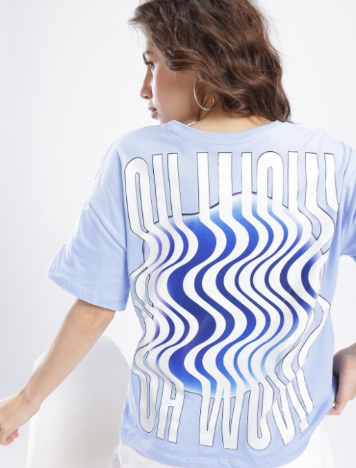 Graphic Printed Oversized T-shirt