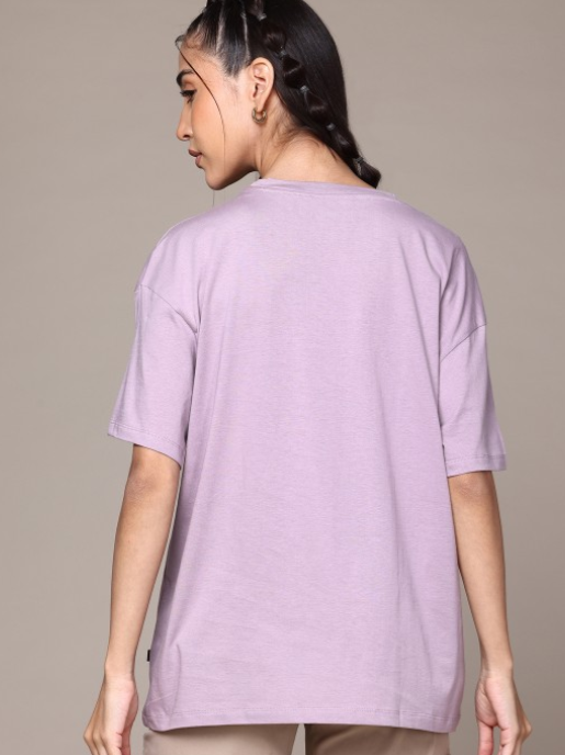 Printed Pure Cotton Boxy T-shirt