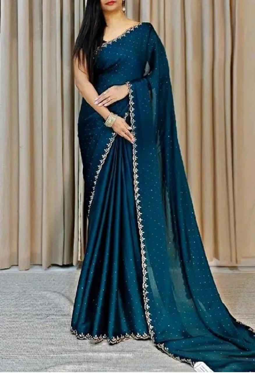 Embellished Bollywood Chiffon Saree