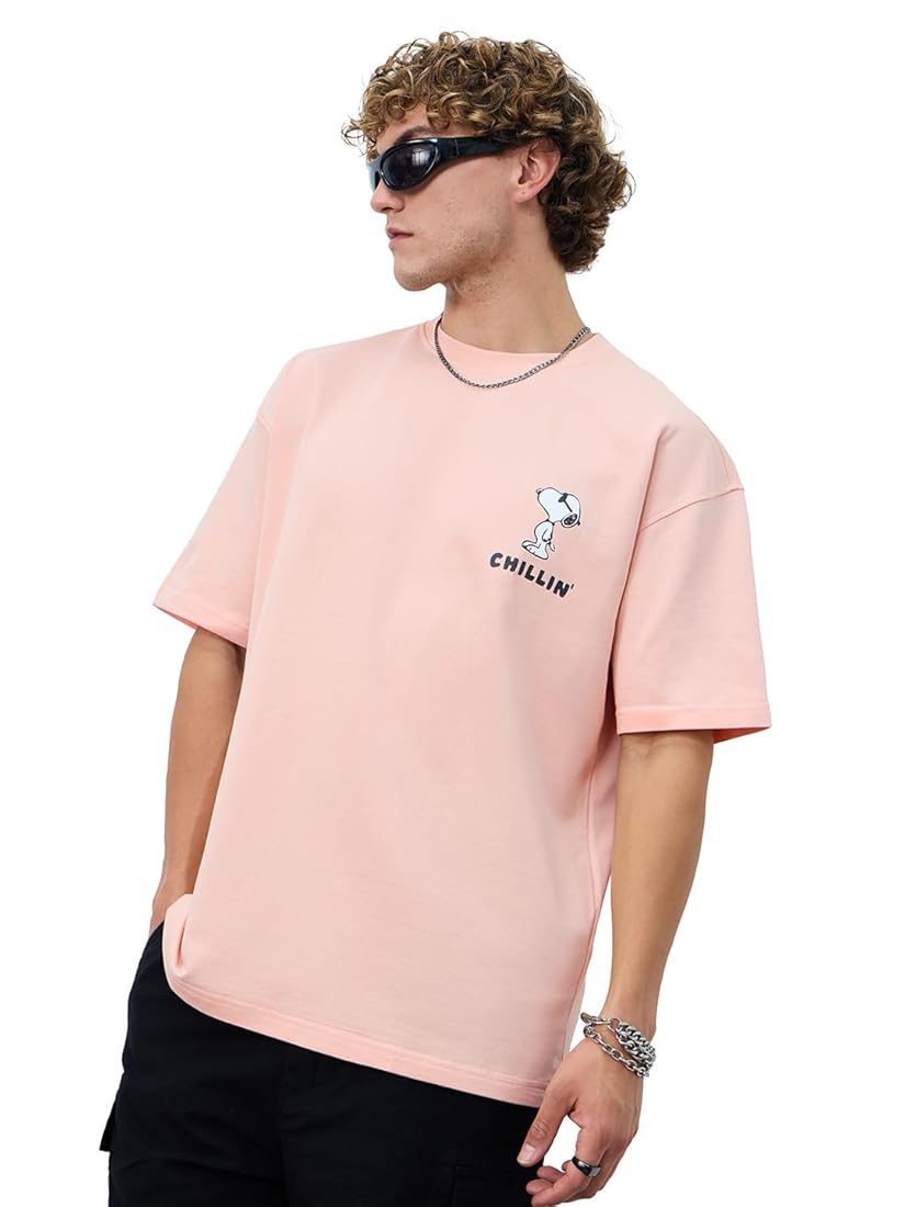 Round Neck Half Sleeve Oversized T-Shirt