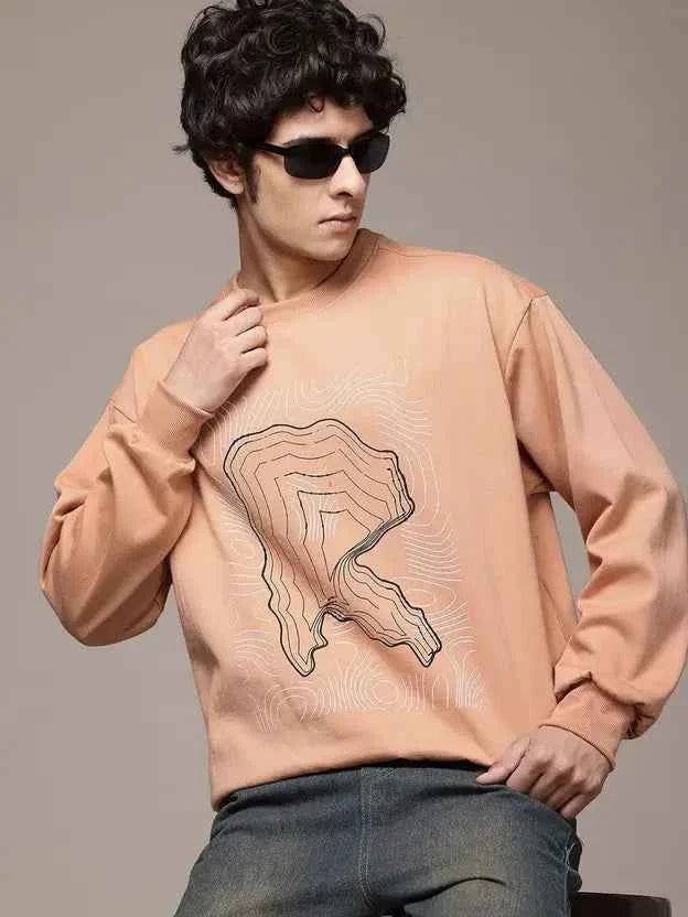 Men Full Sleeve Printed Sweatshirt