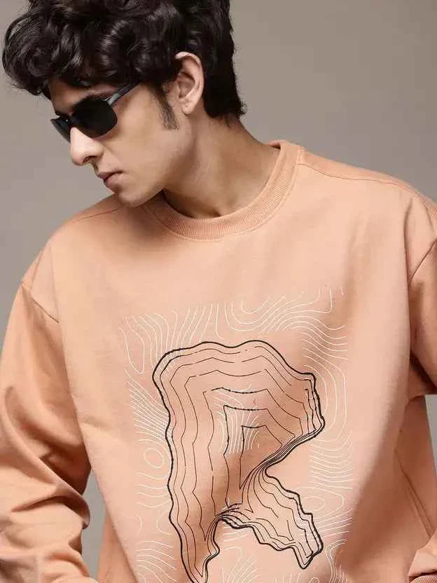 Men Full Sleeve Printed Sweatshirt