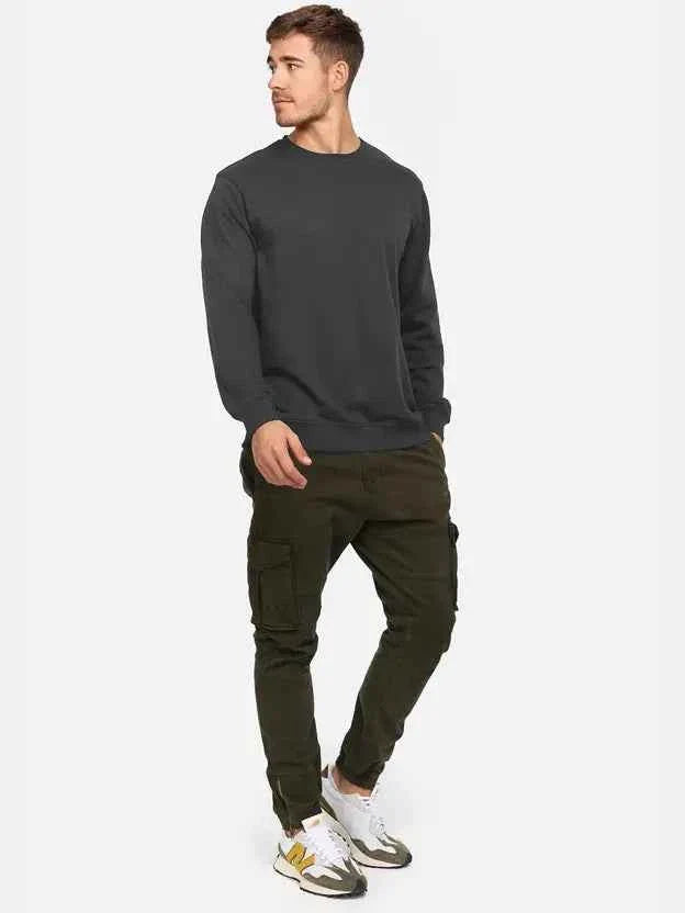 Men Full Sleeve Solid Sweatshirt