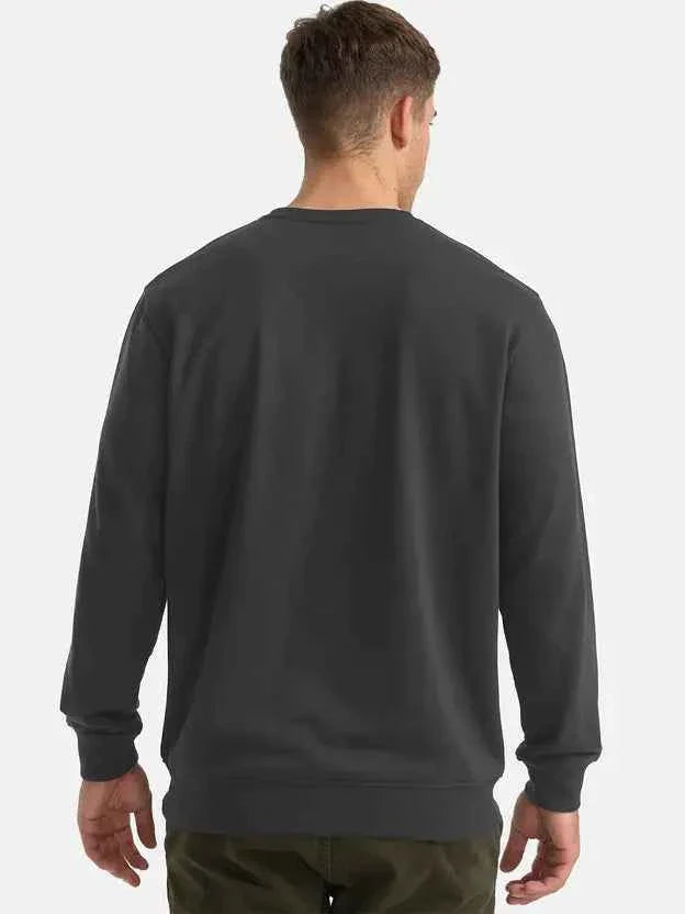 Men Full Sleeve Solid Sweatshirt