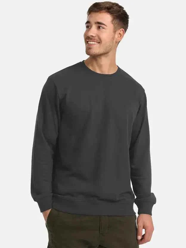 Men Full Sleeve Solid Sweatshirt