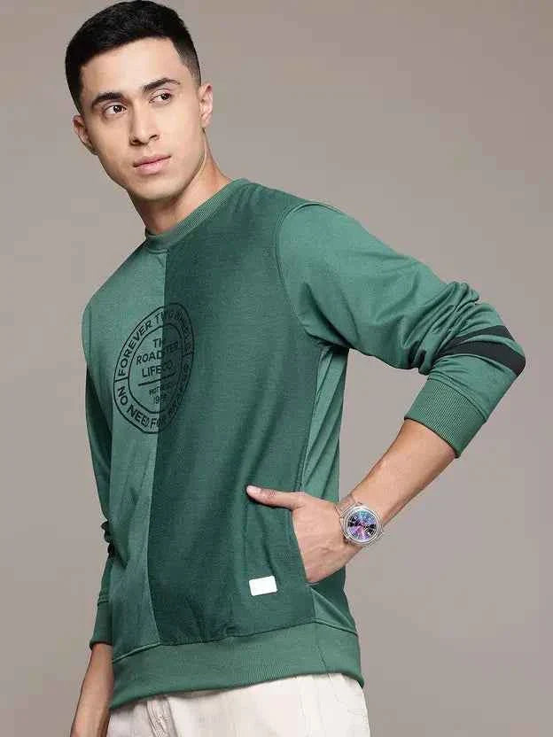Men Full Sleeve Printed Sweatshirt