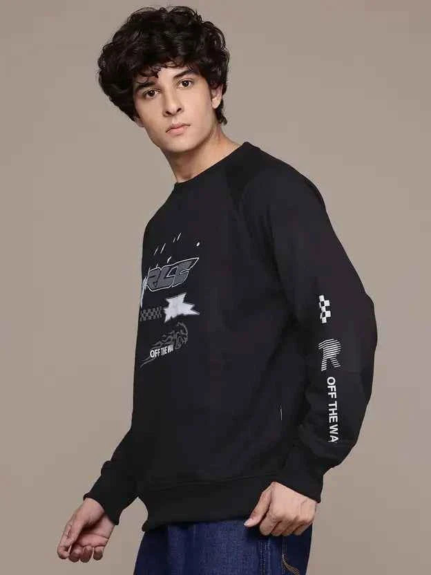 Men Full Sleeve Printed Sweatshirt
