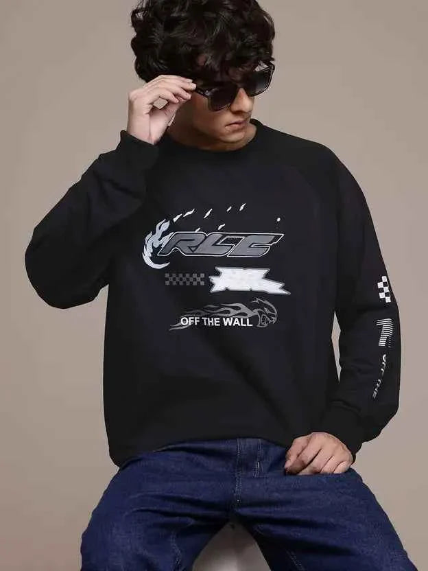 Men Full Sleeve Printed Sweatshirt