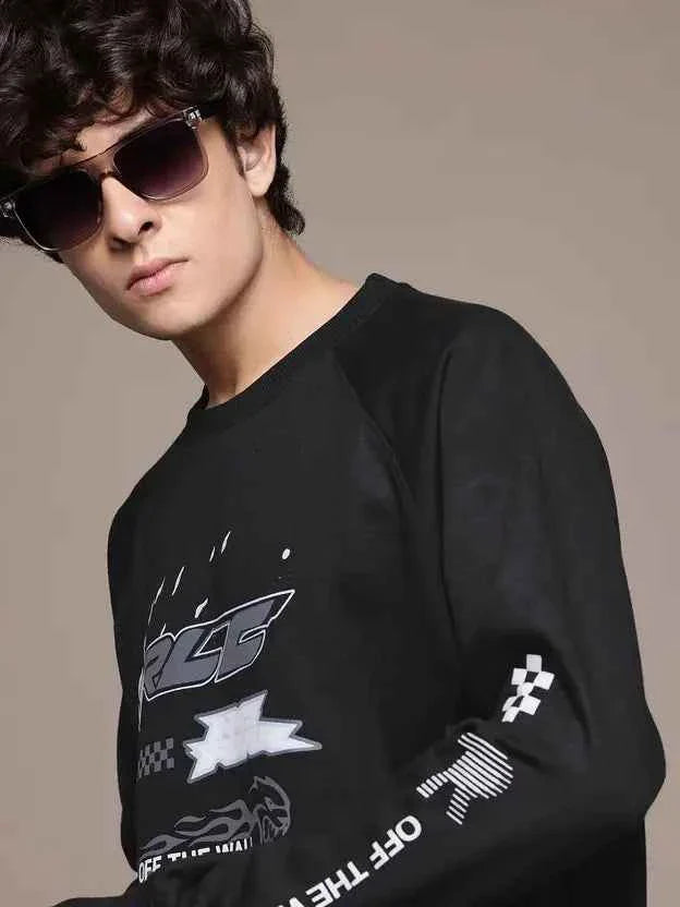 Men Full Sleeve Printed Sweatshirt