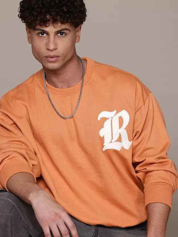 Men Full Sleeve Printed Sweatshirt