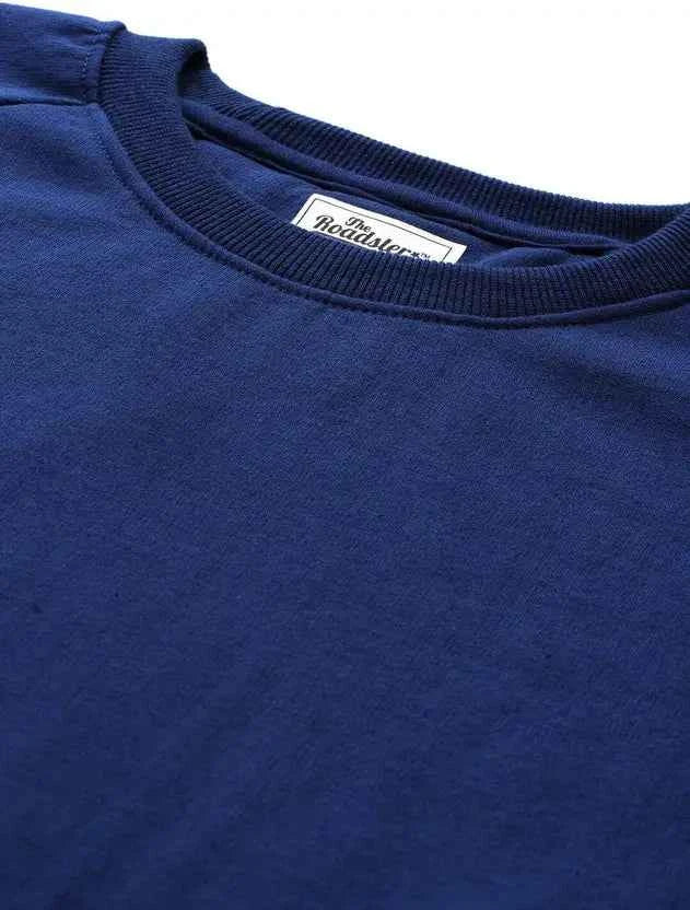 Men Full Sleeve Solid Sweatshirt