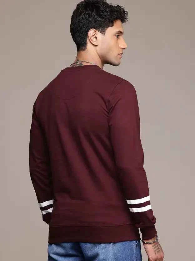 Men Full Sleeve Printed Sweatshirt