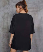 London Hills Women's Cotton Oversized Fit T-Shirt