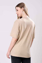 London Hills Women's Cotton Oversized Fit Tshirt |Printed Oversized t Shirts Longline Drop Shoulder Boho Style T-Shirt
