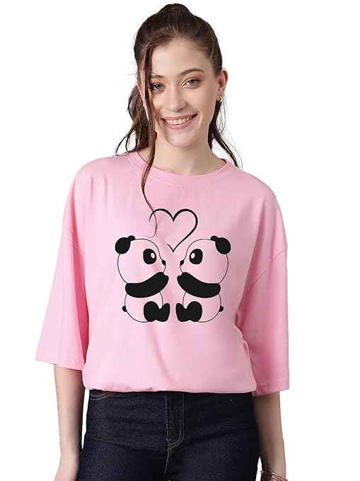 KOTTY Women’s Ruched Side T-Shirt – Trendy Fitted Tee with Side Drawstrings