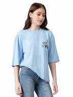 KOTTY Women’s Graphic Printed T-Shirt – Soft Cotton Blend Tee for Everyday Style