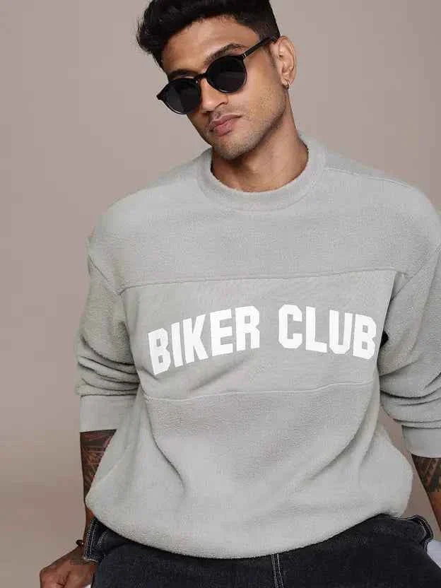 Men Full Sleeve Printed Sweatshirt