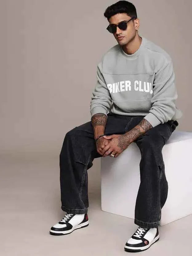 Men Full Sleeve Printed Sweatshirt