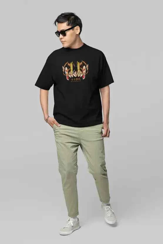 Men Graphic Print, Printed Round Neck Pure Cotton Black T-Shirt
