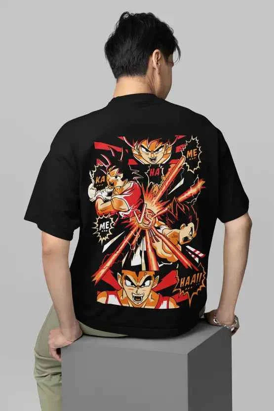 Men Graphic Print, Printed Round Neck Pure Cotton Black T-Shirt