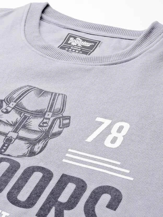 Men Full Sleeve Printed Sweatshirt